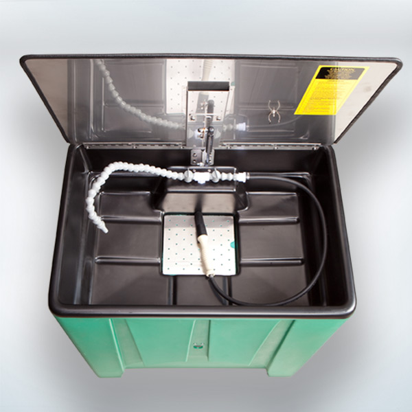 45 gallon Automatic Parts Washer with Dual Filtration System