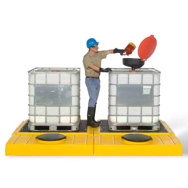 Ultra-Modular IBC Spill Pallet (Indoor)