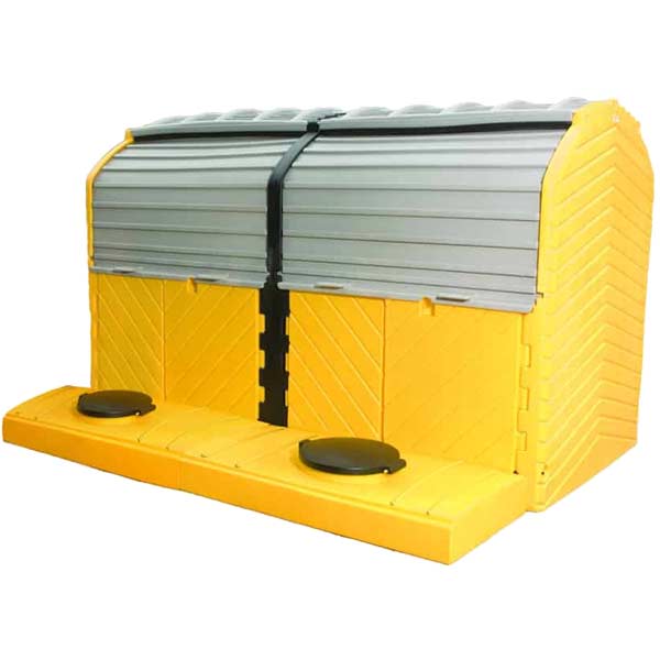 Ultra-Modular IBC Spill Pallet (Outdoor)