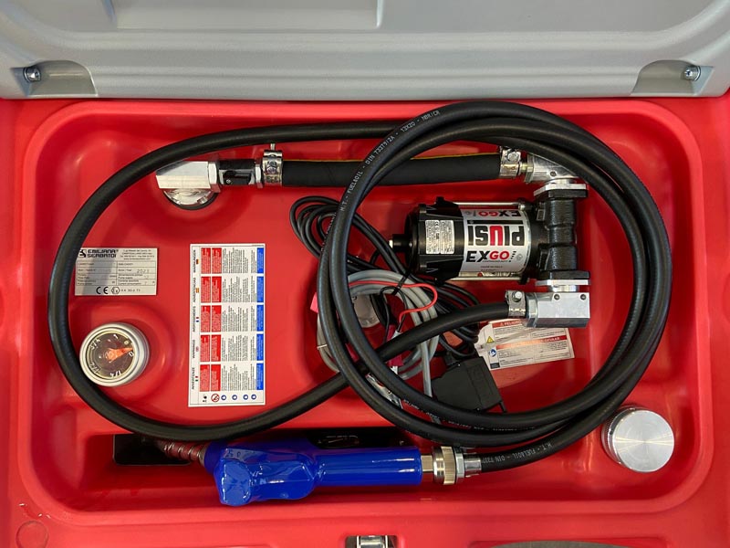 Mobile Low Profile 40 Gallon Gasoline Transfer Tank Mobile Low Profile 40 Gallon Gasoline Transfer Tank