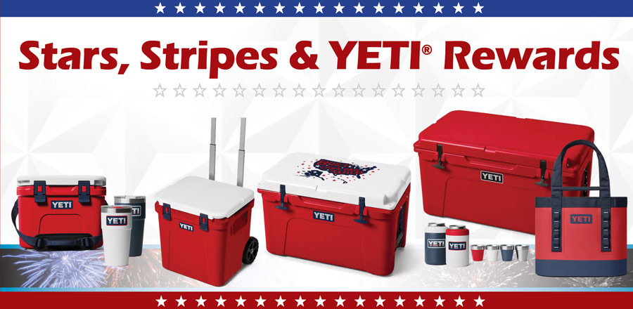 Stars, Stripes & YETI Rewards Promotion