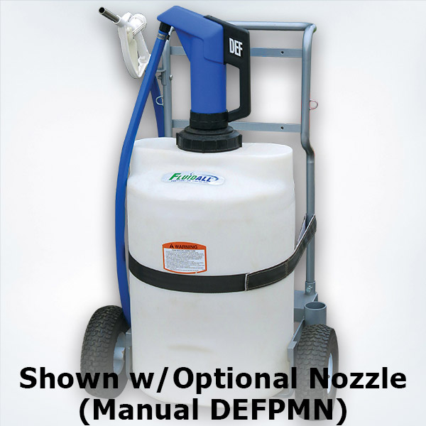 25 Gallon DEF Storage Cart with Mobile DEF Dispense Fluidall