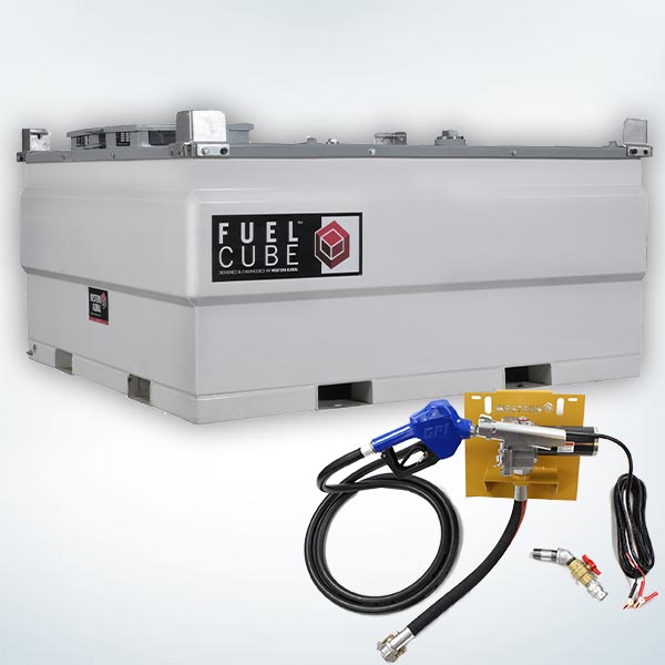 1,000 Gallon Diesel FuelCube Pump Package