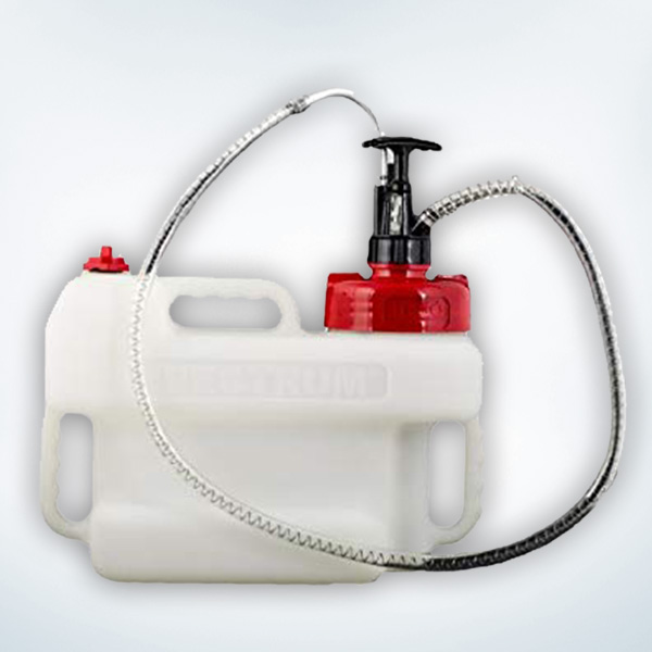 Color Coded Transfer Oil Storage Containers for Fluid ID Fluidall