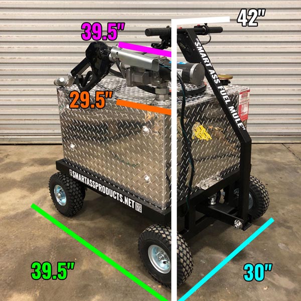 Smart Ass Fuel Mule Dimensions Smart Ass Fuel Mule full Dimensions