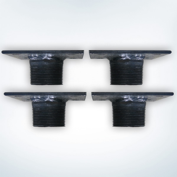 Tote-A-Lube Caster Plates for Standard Base Tote-A-Lube Caster Plates for Standard Base